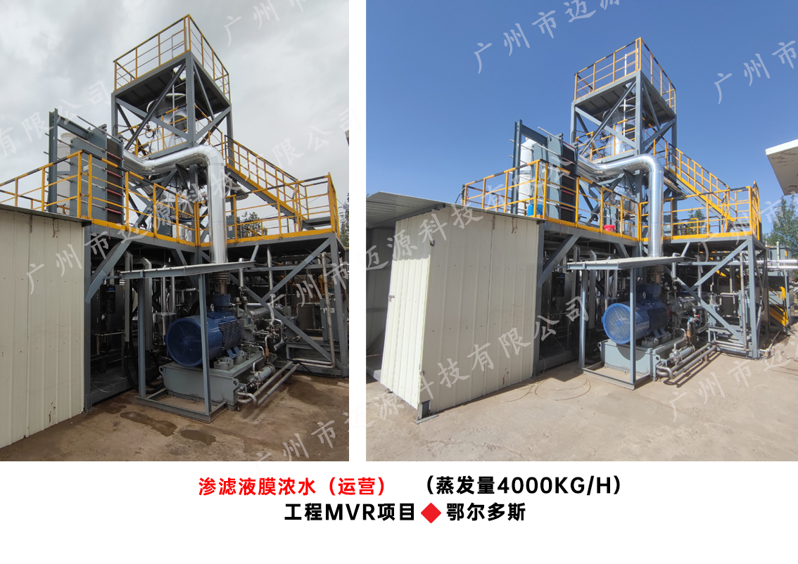 垃圾焚烧发电厂渗滤液的处理方法