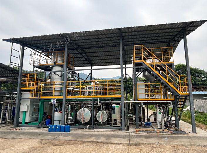 飞灰水洗脱盐MVR蒸发器